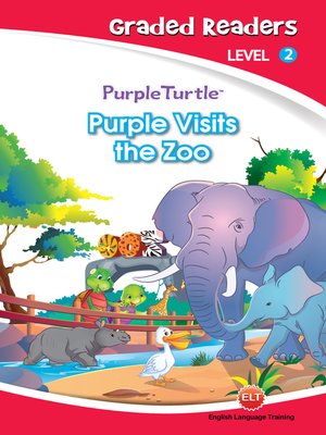 cover image of Purple Visits the Zoo